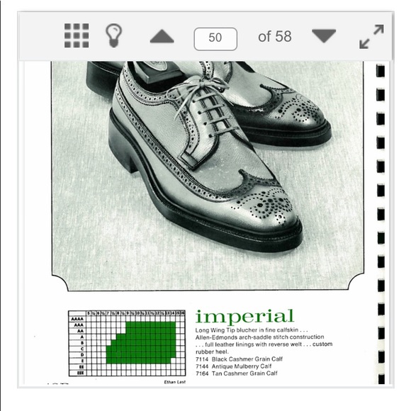 Allen Edmonds 1970’s Imperial 10/D used condition. - Picture 3 of 16